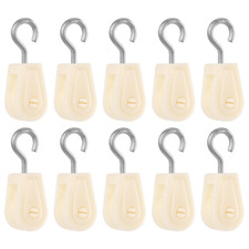 10Pcs Mini Plastic Pulley
