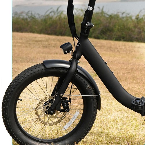Snow bike tire foldable - snow,