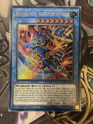 Yugioh black luster soldier - luster,