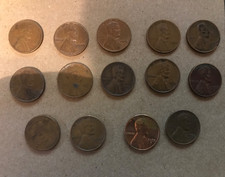 Circulated Group of 14 Various