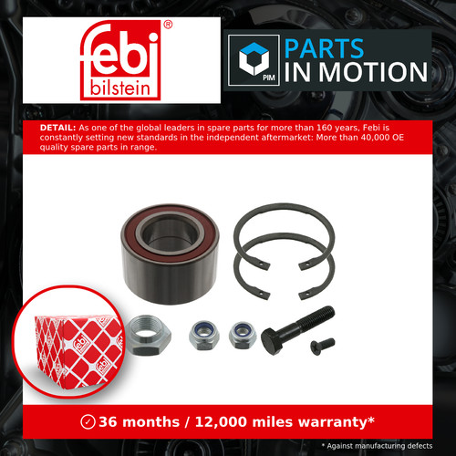 Wheel bearing kit - vw, golf
