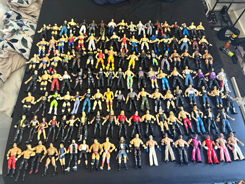 Wwe wrestling action figures - action,