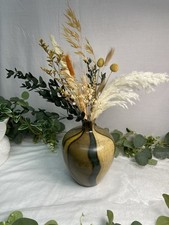 Stylish Vase with Matching Dried Flower Pampas Arrangement 40cm Tall