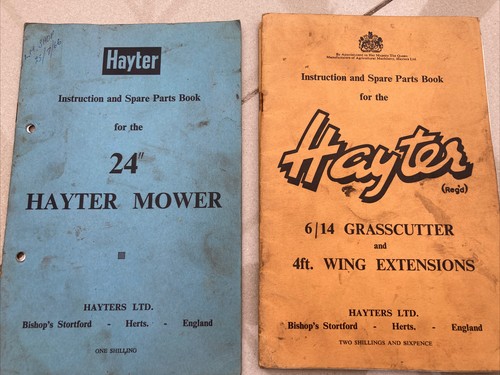 Hayter mower 6 - &, 6/14