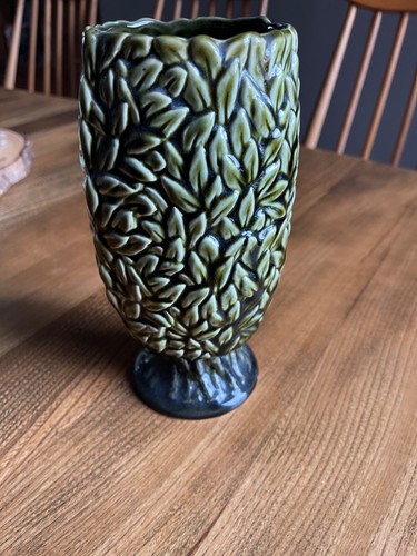 Sylvac pottery green privet - green,