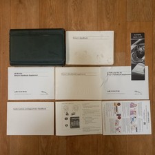 JAGUAR S-TYPE OWNERS MANUAL HANDBOOK DRIVER GUIDE & WALLET PACK 1999-2004