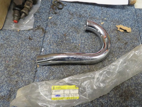 Gilera trials 50cc front pipe - gilera,