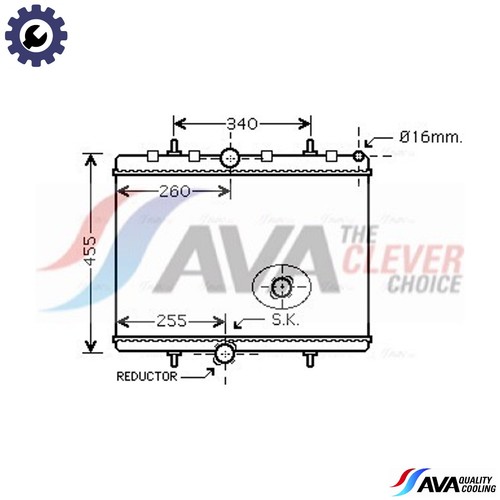 Radiator engine cooling - radiator,