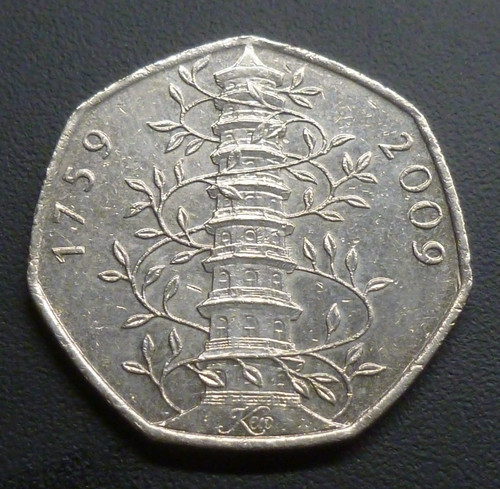 Kew gardens 50p 2009 loose - kew,