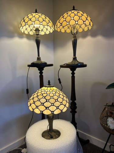 Vintage tiffany lamps 80s - x3,