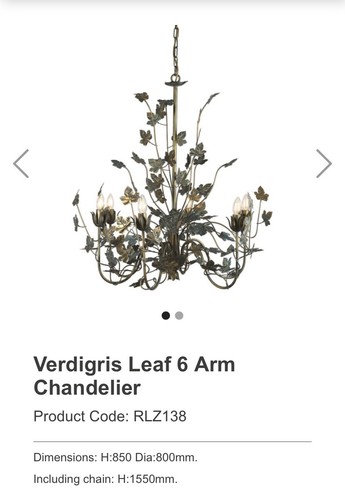 Chandelier ceiling light arm - light,
