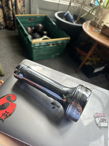 Vintage old retro chrome flash - old,
