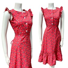 VTG 70S RED WHITE ORANGE BLUE