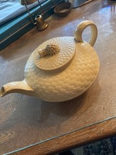 Wedgwood caneware teapot 18th - caneware,