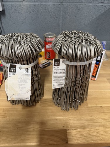 500 cavity wall ties 250mm - cavity,