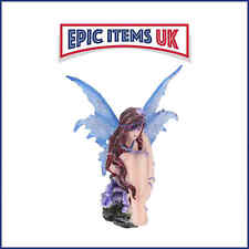 Nemesis Now Violet Fairy with her Butterfly Azure 14cm - IN STOCK