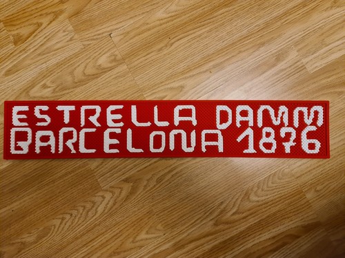 Estrella damm rubber bar pub - estrella,
