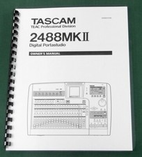 Tascam 2488 MKII Owner's