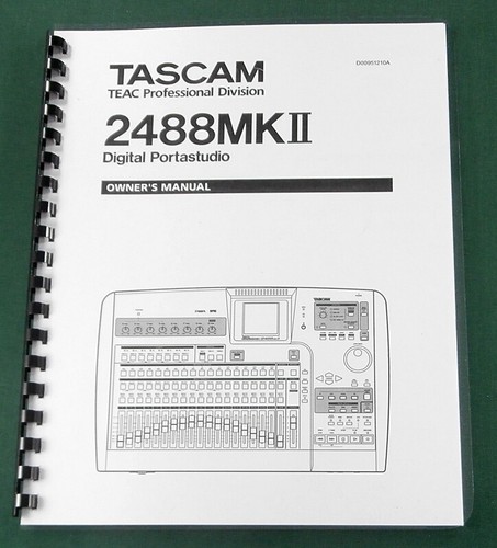 Tascam 2488 mkii owner - 2488,