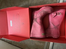 Hunter Girl’s Wellington Boots Wellies Size 11 See Photo And Description