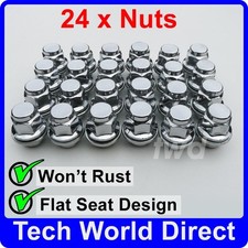 24x ALLOY WHEEL NUTS FOR