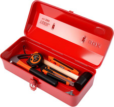 Metal tool box with latch - tool,