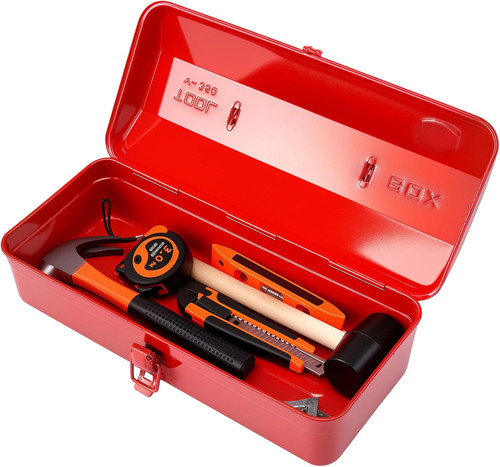 Metal tool box with - metal,