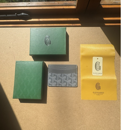 Slim grey card holder - slim,