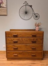 Vintage Retro Art Deco Oak