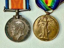 WW1 MEDALS BWM/VICTORY