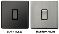 Single double light switch - or,