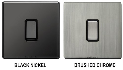 Single double light switch - or,