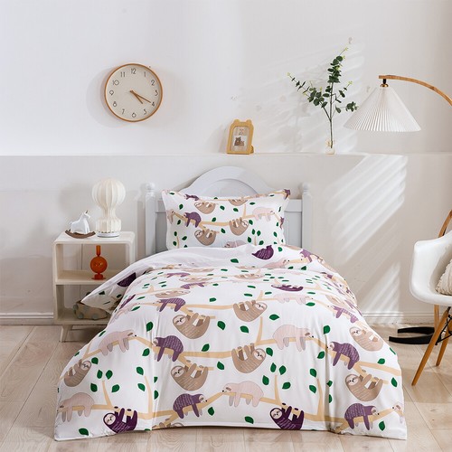Plant sloth cartoon - sloth, quilt