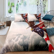 USA Eagle Quilt Cover Duvet
