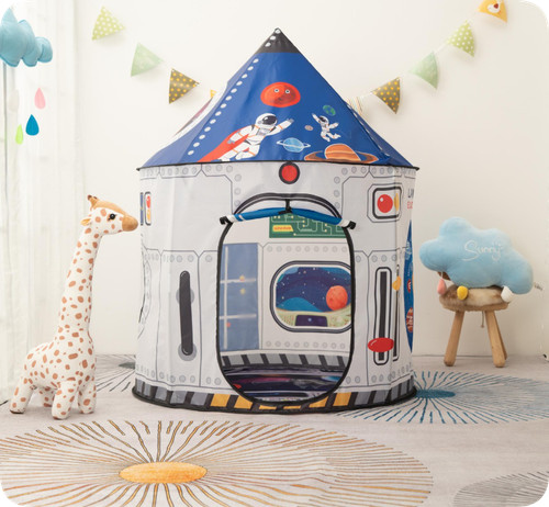 Rocket ship kids tent - rocket,