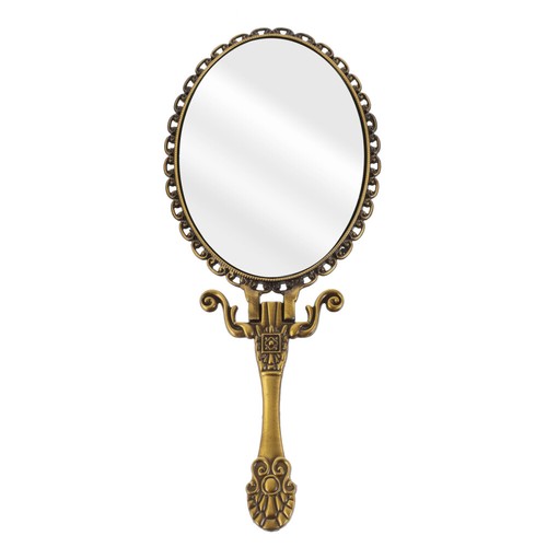 Vintage hand mirror - mirror, with