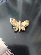 Rare lush Wade England Whimsies Butterfly ?chipped delicate pottery ceramics vw