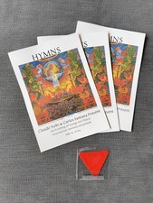 Carlos Santana Guitar Pick Red And 3 X RARE Postcards 2004 COLLECTABLE