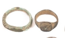Four Premedival Bronze Rings