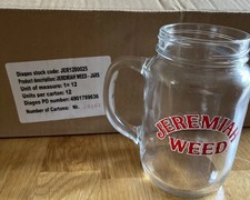 12 x Jeremiah Weed Jam Jar
