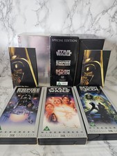 Star Wars Special Wide Screen Edition Original Trilogy VHS Tapes