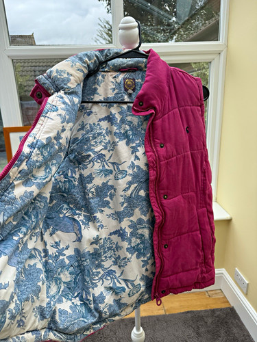 Joules higham pink padded - pink,