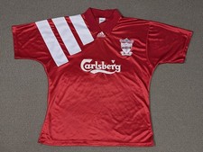 Liverpool FC Home 1992/1993 Football Shirt Adult Large 42-44" Original Adidas 