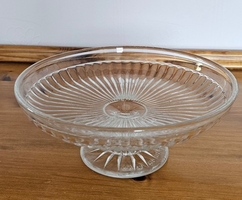 Vintage czech pressed glass - pressed,