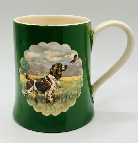Vintage green tankard - green,