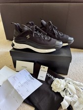 Chanel Black Trainers 41.5