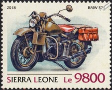 WWII BMW R71 Military