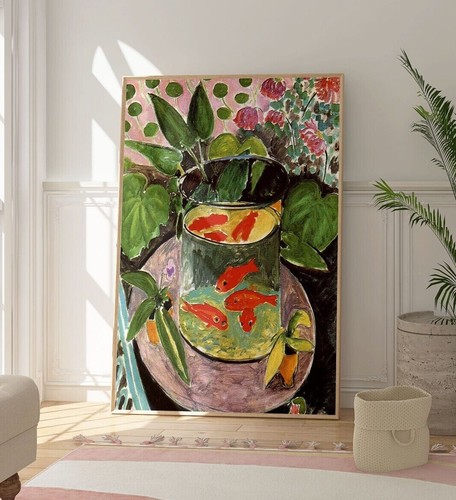 Matisse the goldfish poster - matisse,