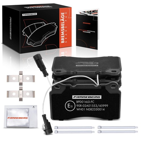 Premium front brake pads - front, set