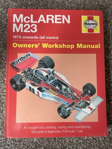 Mclaren m23 owners workshop - m23,
